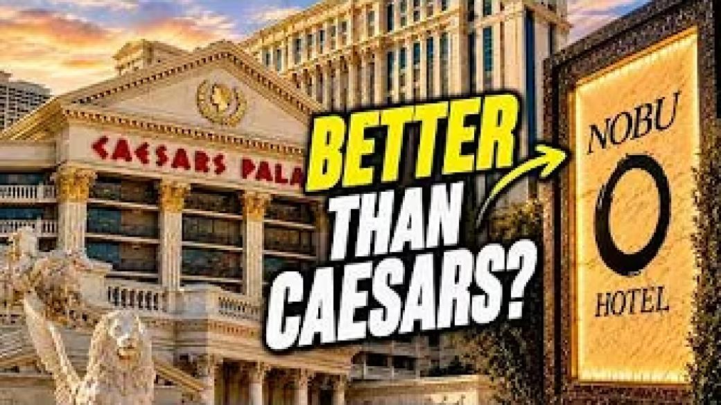 I Stayed at The NOBU Hotel Las Vegas - Is It Better Than Caesars Palace?
