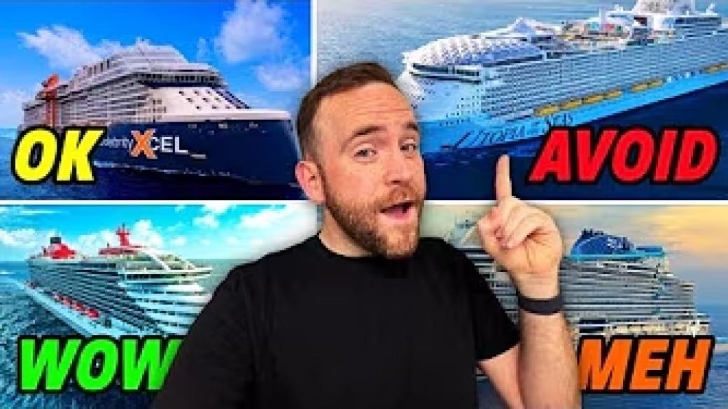 Ranking Every Cruise Ship I Sailed In 2025 - Which Ships to AVOID!