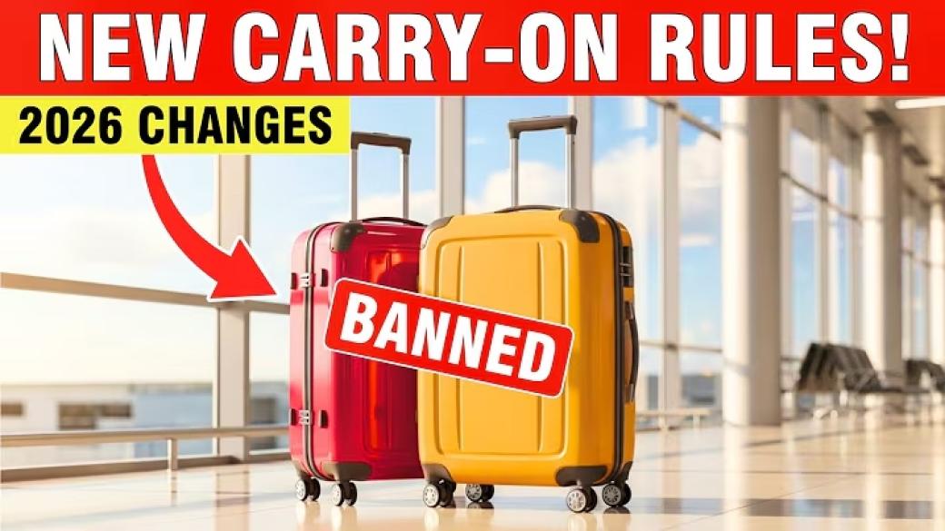 NEW Carry-On Rules for 2026 (Don't Get Caught at TSA!)