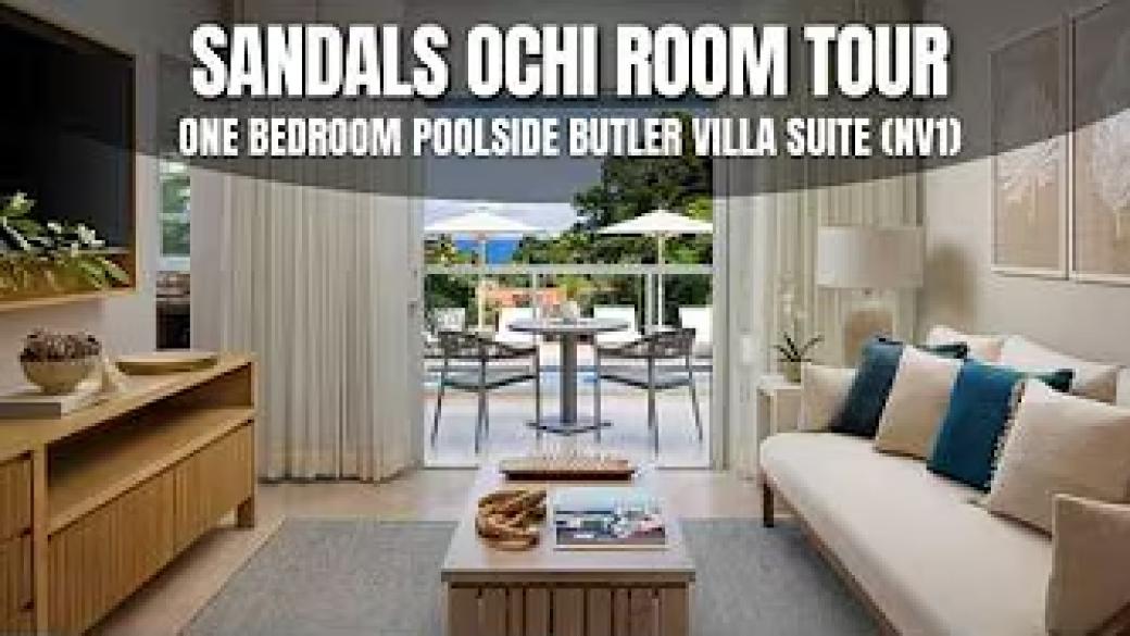 Sandals Ochi NV1 Suite Tour | One Bedroom Poolside Butler Villa Suite