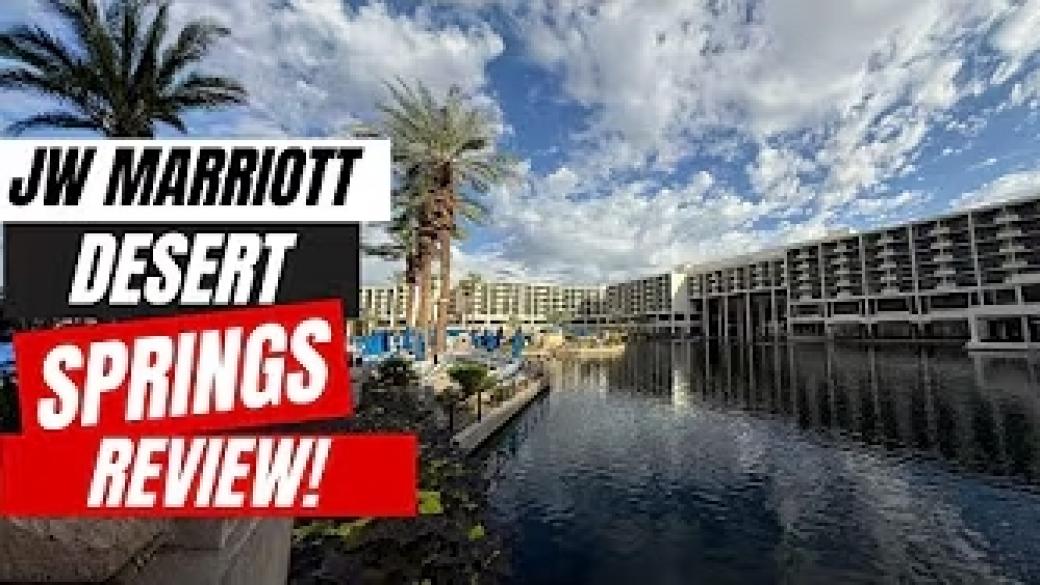 JW Marriott Desert Springs Resort & Spa Tour | Palm Springs's Best Hotel?