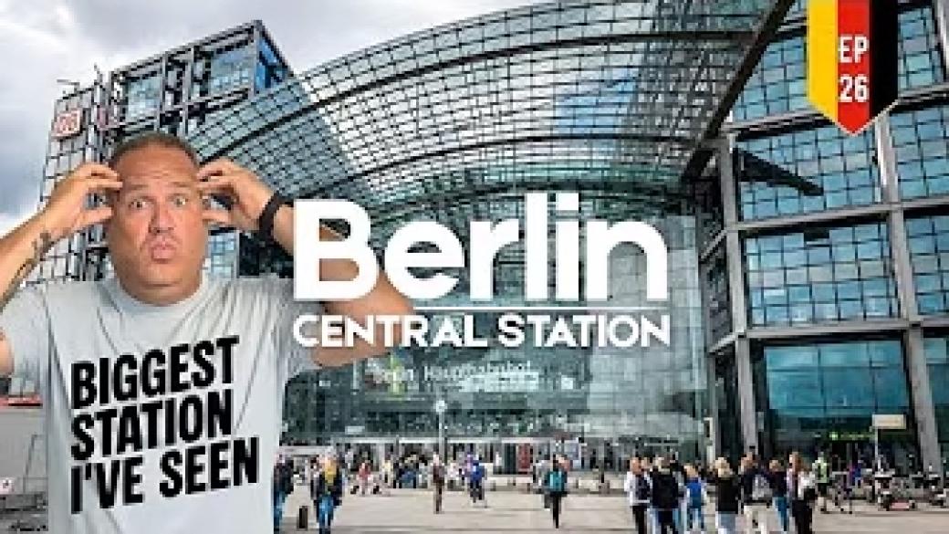 Is This a Train Station or a City? Exploring Berlin Central Station