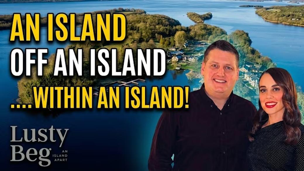 Northern Ireland's SECRET Island Hotel - You Need a Boat to Get There!