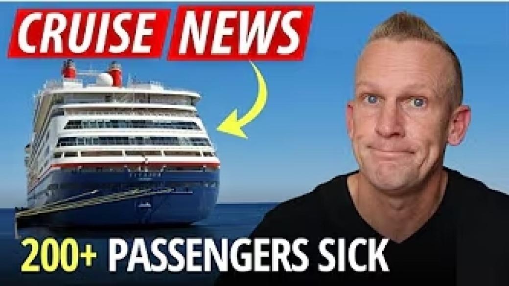 ⚠️Cruise Ship Returns with 200+ Sick Passengers