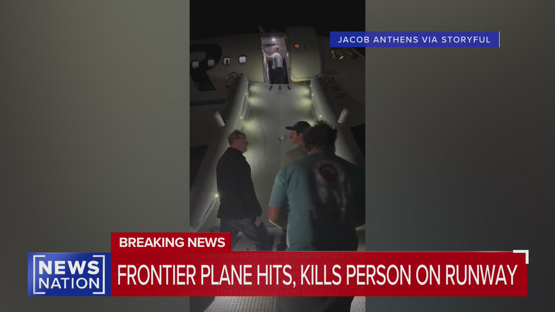 Mark Murphy on NewsNation: Frontier Plane Hits Person