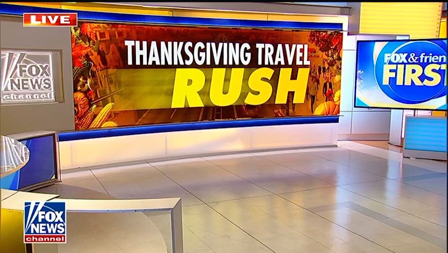 Murphy on Fox and Friends: Thanksgiving Travel