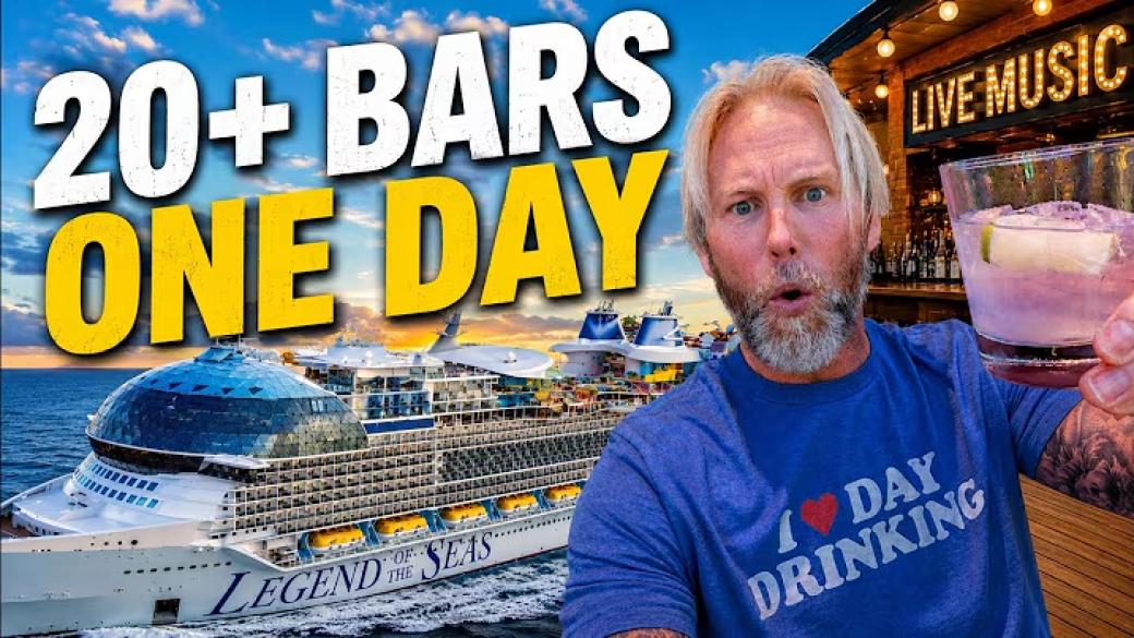 🍸 One Ship. 20+ Bars. One CRAZY Challenge! (Legend of the Seas)