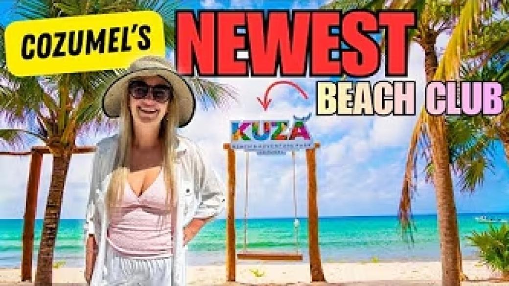 Cozumel’s Newest Beach Club: Food, Drinks & Vibes Review